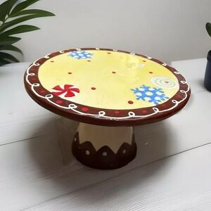 Small Cake/Cupcake/cookie Stand Dessert stand Plate by Mambo Group